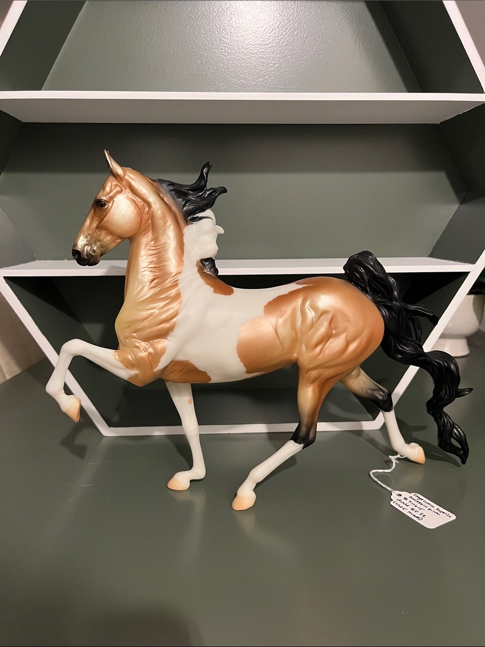 Breyerfest 2023- Stagecoach Surprise Buckskin Pinto